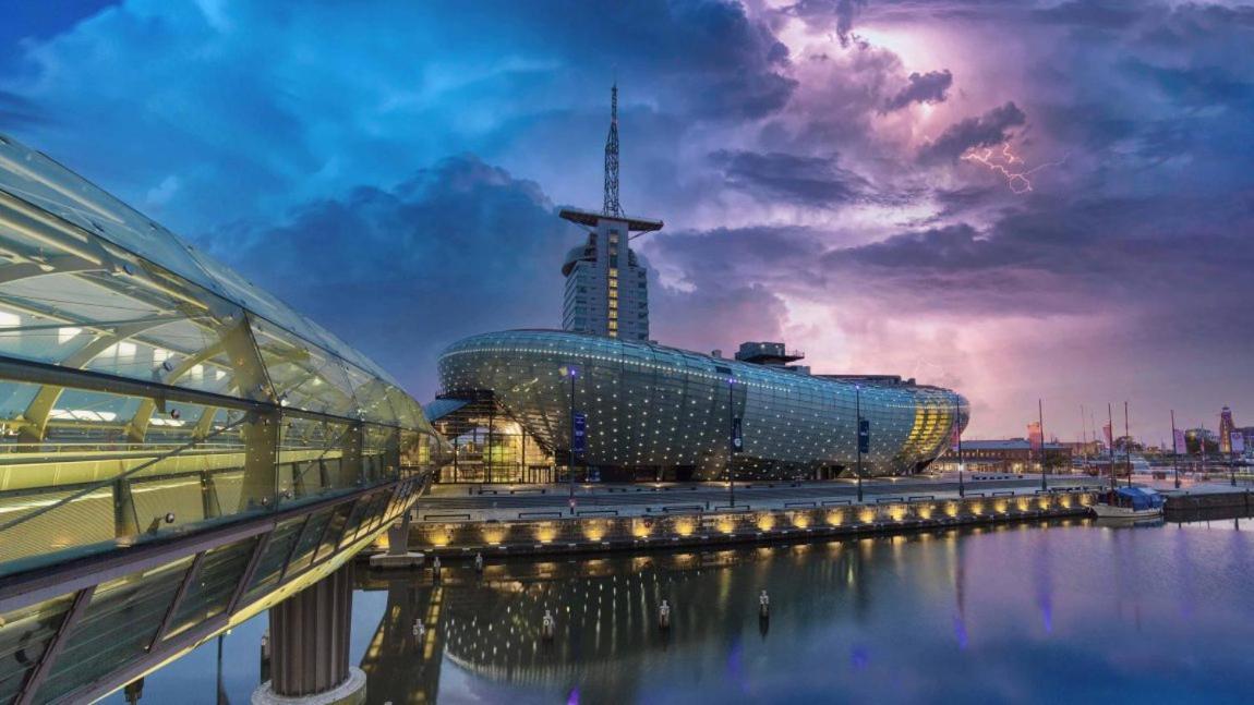 Wohnung Am Fischereihafen Modern & Gemuetlich Bremerhaven Buitenkant foto